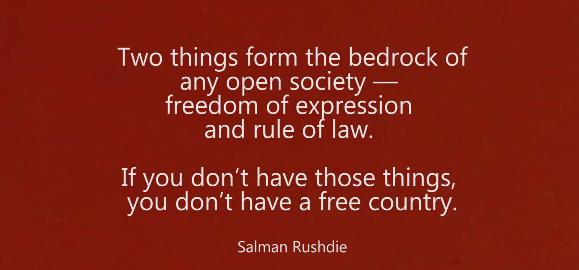 Salman Rusdie