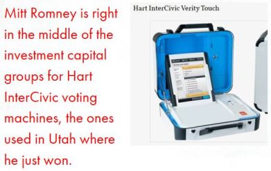 Mitt election machine