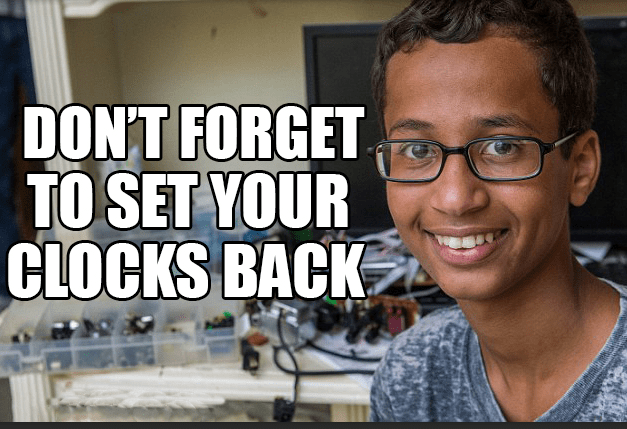 Clock boy