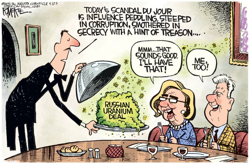 Scandal-Du-Jour uranium one