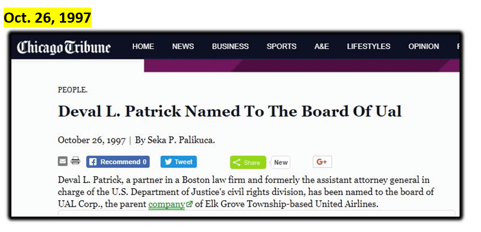 Patrick United Airlines