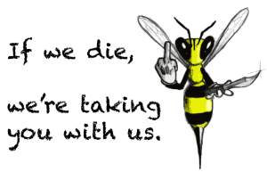 Bees die we die