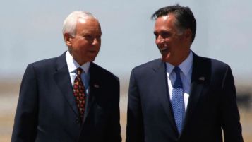 romney orin hatch