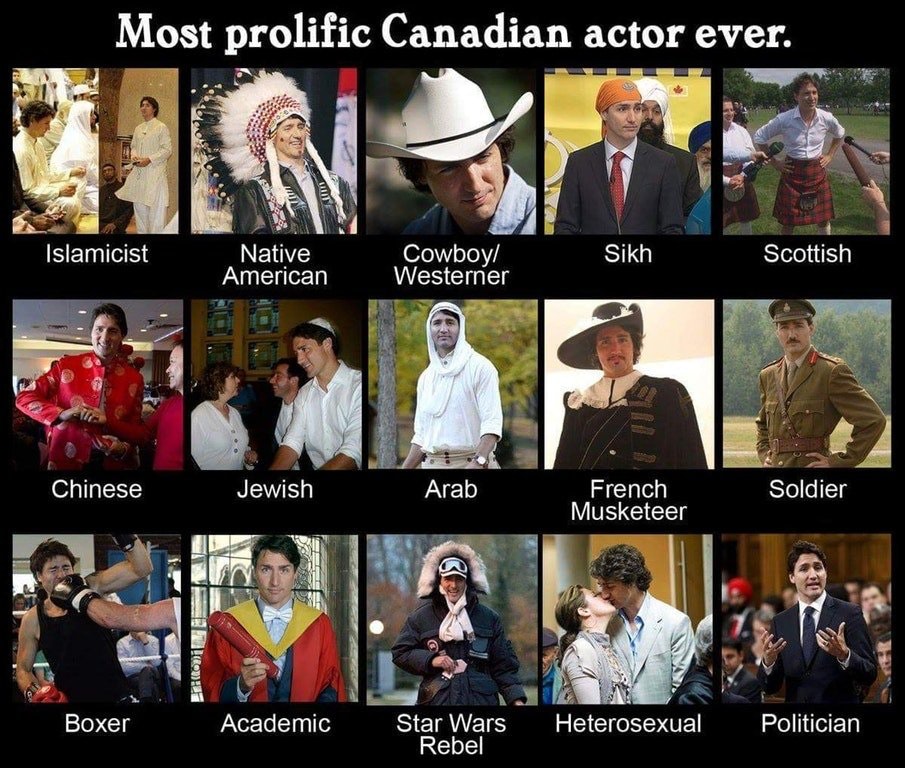 Trudeau the actor
