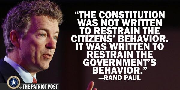 Ron paul constitution quote