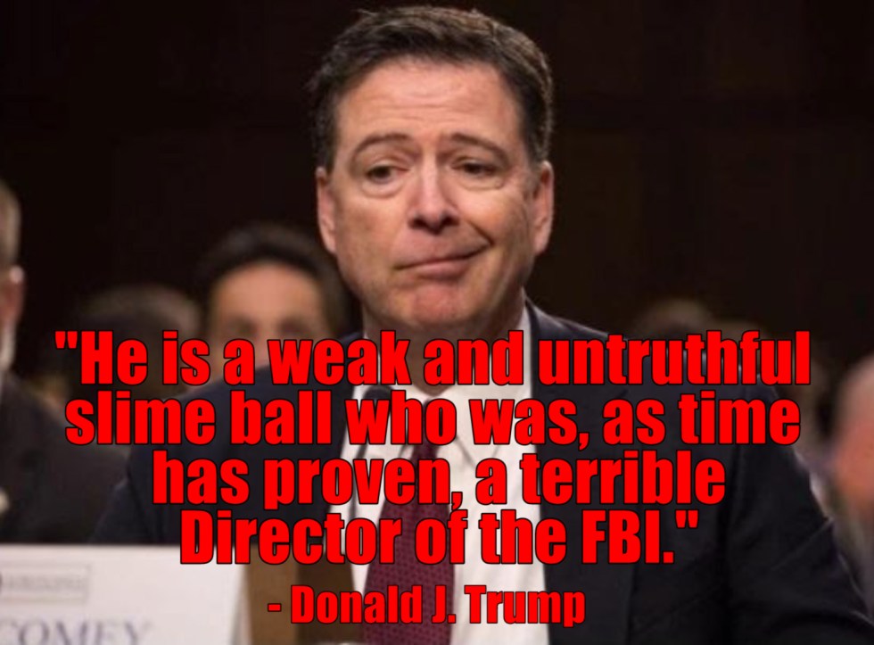 James Comey slime ball