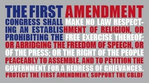 First amendment