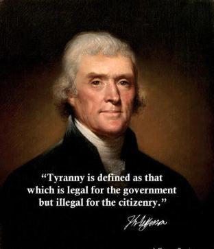 Jefferson tyranny