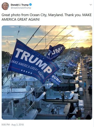 Trump boats