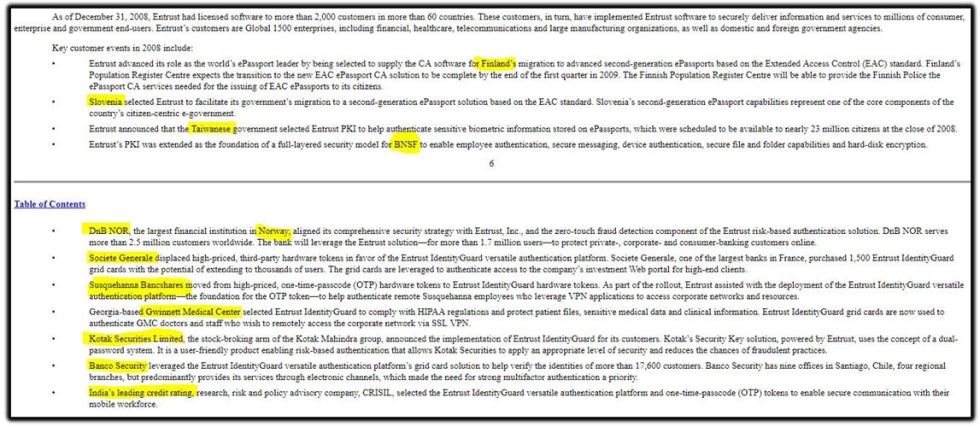 Entrust customers 2008.JPG