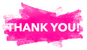 Thank you pink