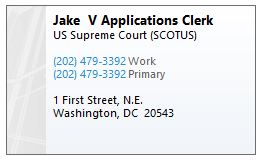 applications clerk