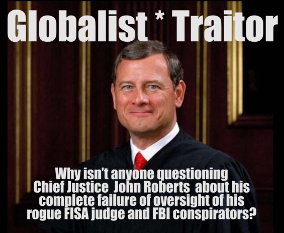 John Roberts traitor