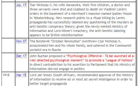 timeline of treachery 5