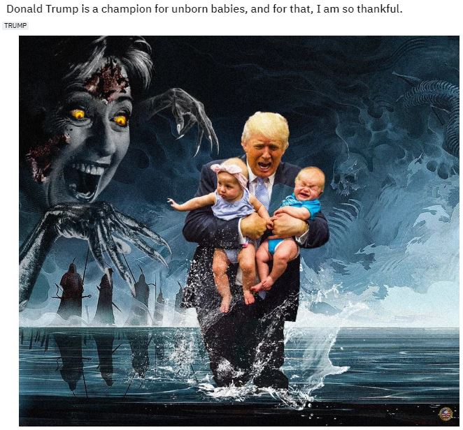 trump champion of babies