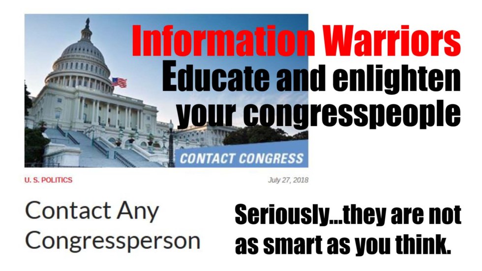 information warriors educate congress