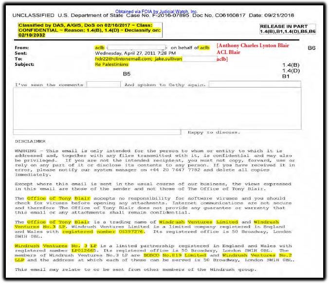 classified email
