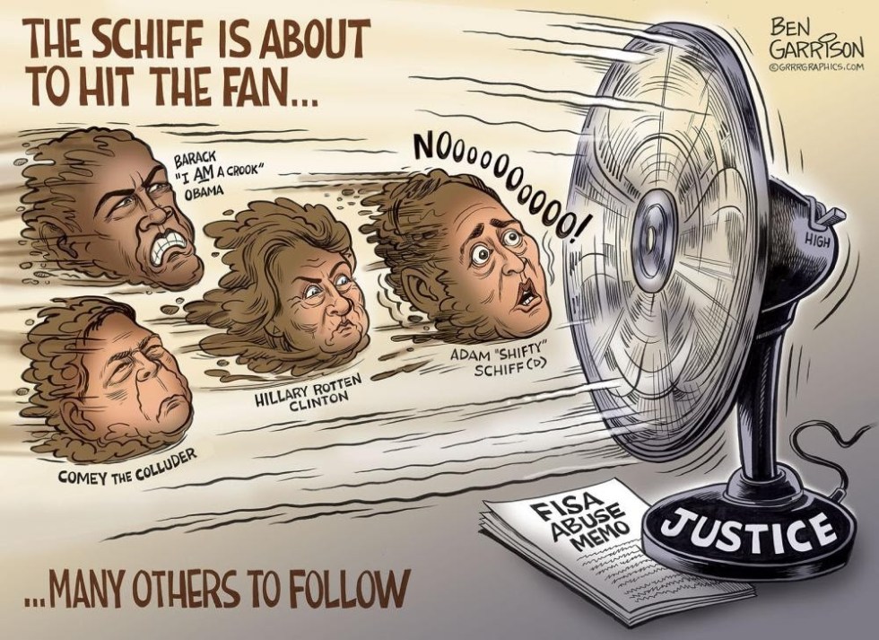 schiff hits the fan