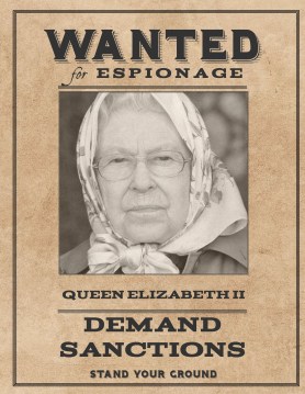 Wanted Queen Elizabeth
