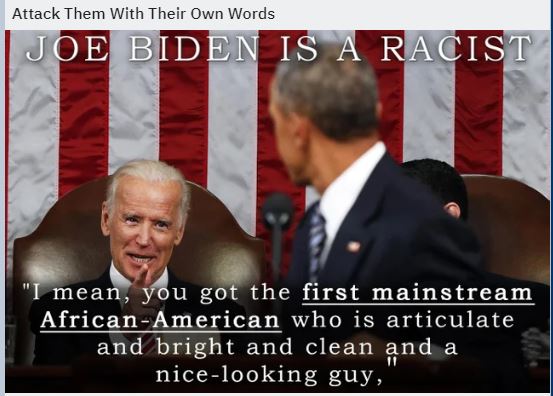 biden is racist