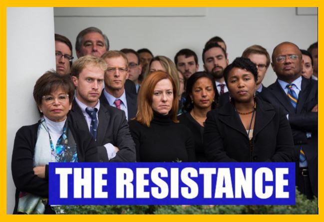 democrat resistance yellow border