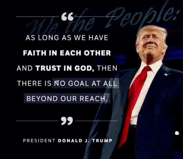 faith in each other trump