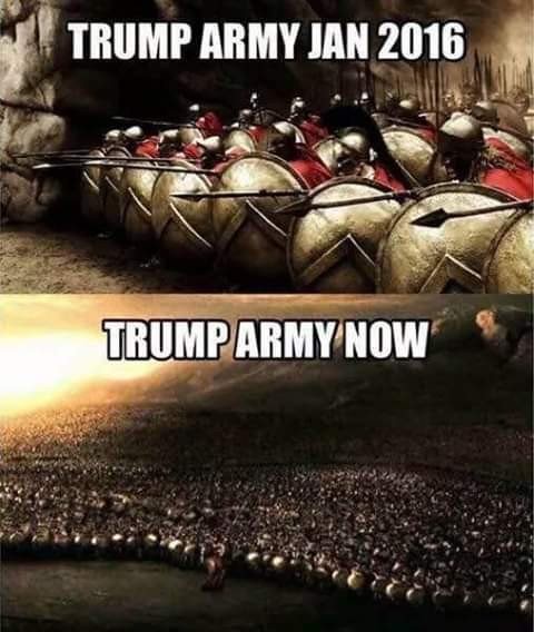 trump army