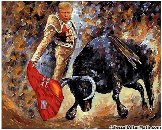 trump bull fighting.JPG
