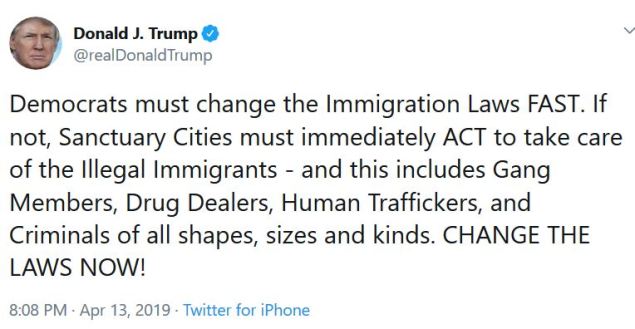 tt sanctuary cities immigation