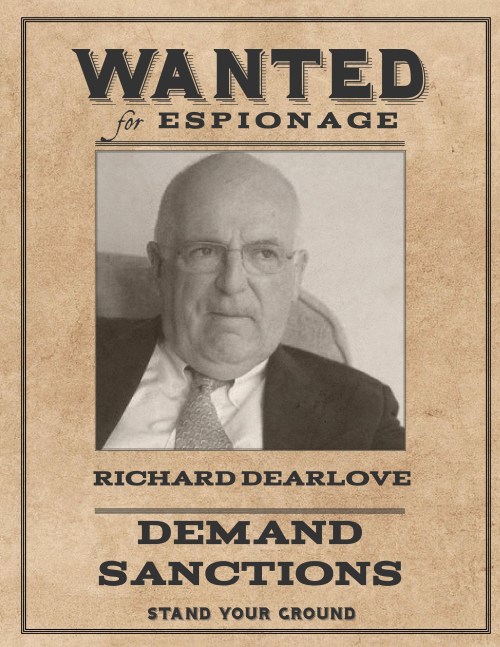 Wanted Richard Dearlove