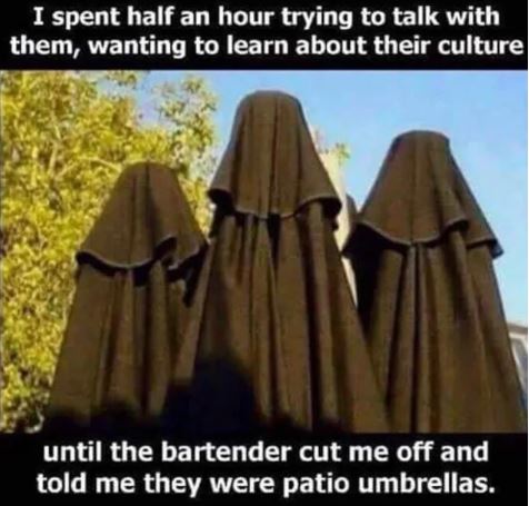 burka umbrella