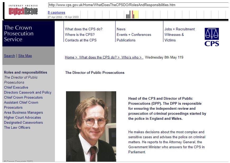 director of public prosecutions