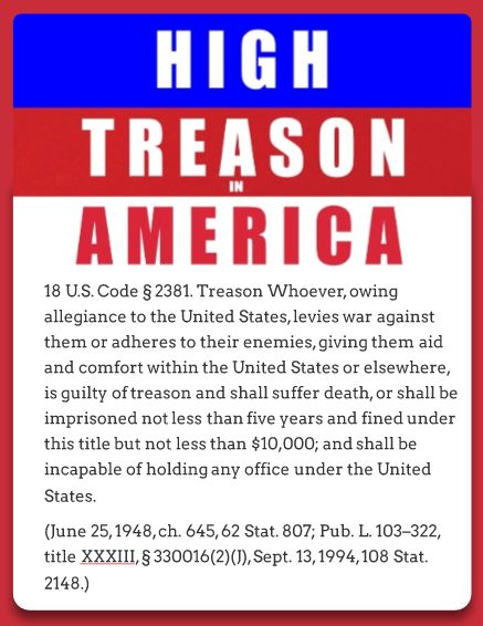 high treason penalties