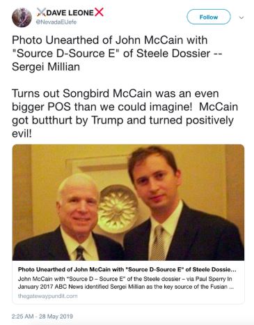 mccain and millian