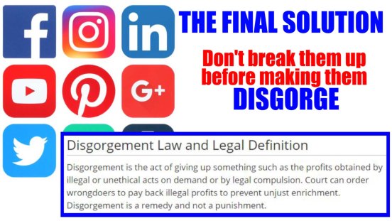 Disgorge social media