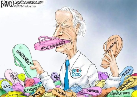 flip flop biden branco