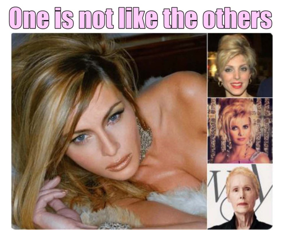 trump wives comparison
