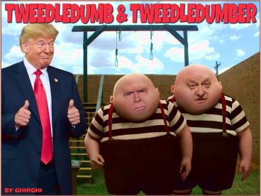tweedeledee tweedledumber trump giorgio