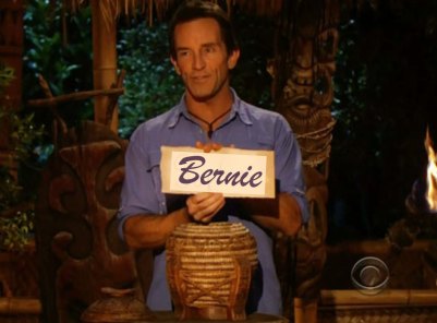 Bernie saunders island survivor