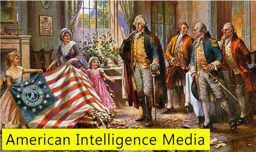 betsy ross with AIM logo giorgio