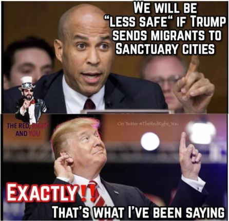 corey booker trump