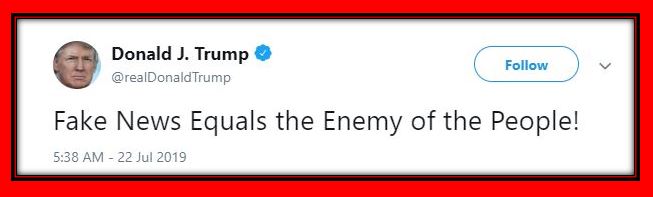 fake news enemy trump