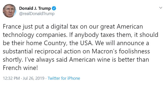 french tariffs