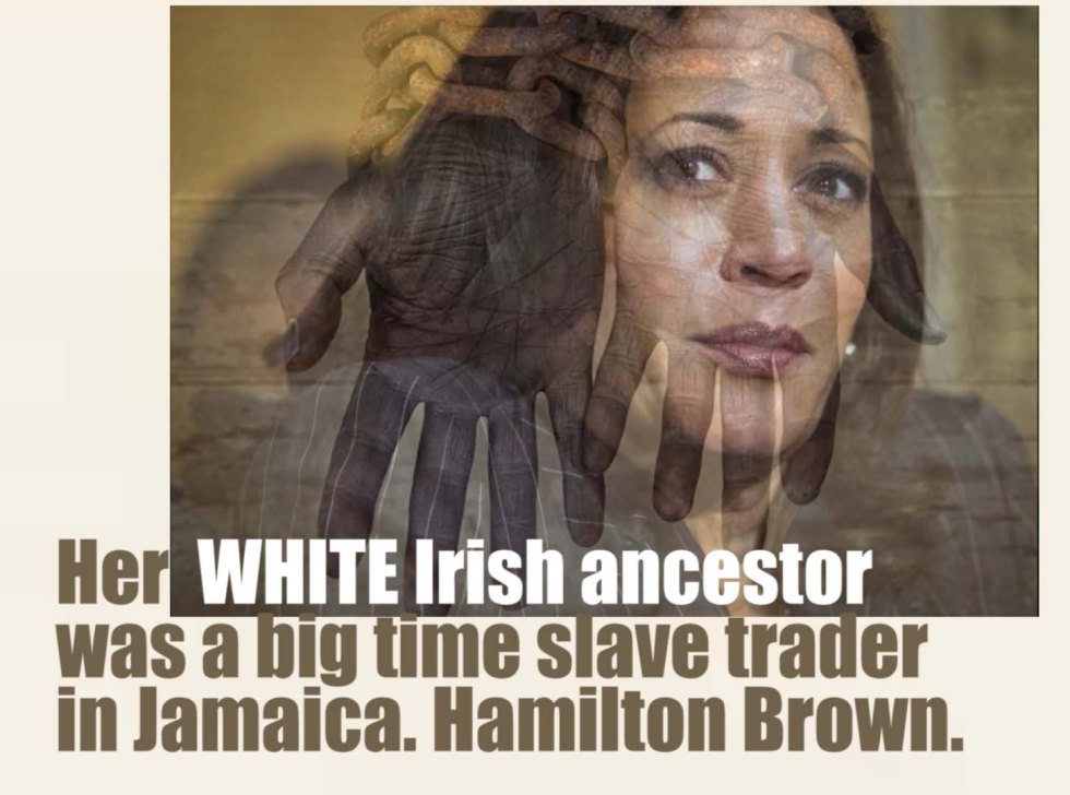 kamala white ancestor