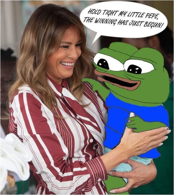 melania baby kek