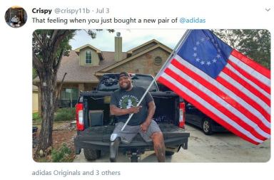 soldier with shoes Betsy Ross