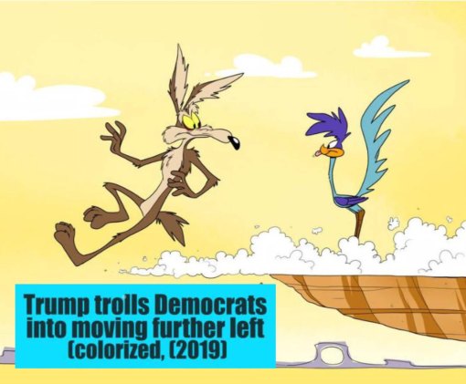 trump trolls democrats road runner.jpg