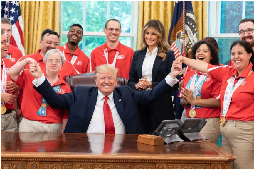 trump us special olympics team.JPG