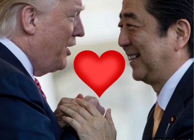 abe trump heart