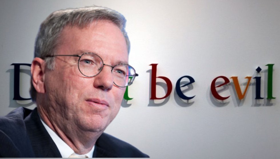 eric schmidt be evil